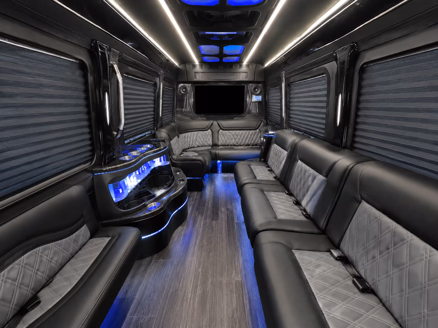 bus rentals for corporate events at intrust bank arena