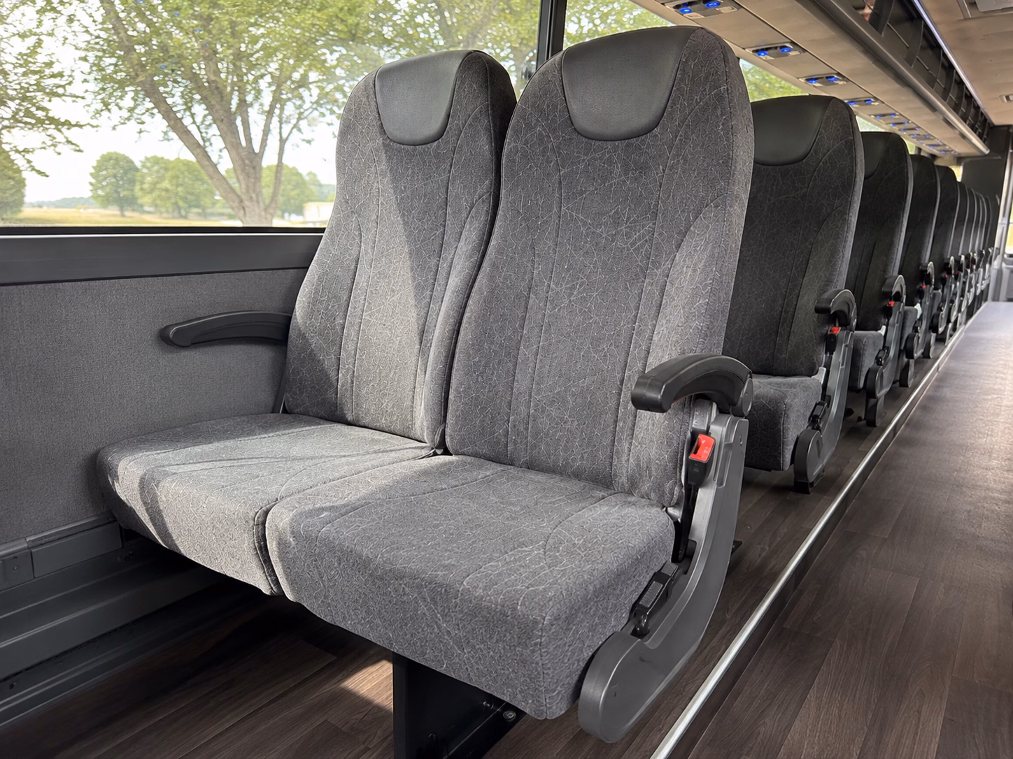 how the day of the week changes what a charter bus costs in wichita kansas