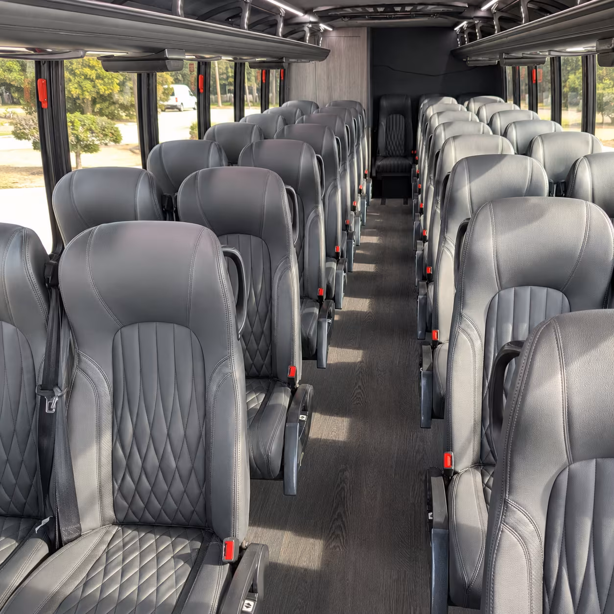 minibuses for wichita riverfest and outdoor music events