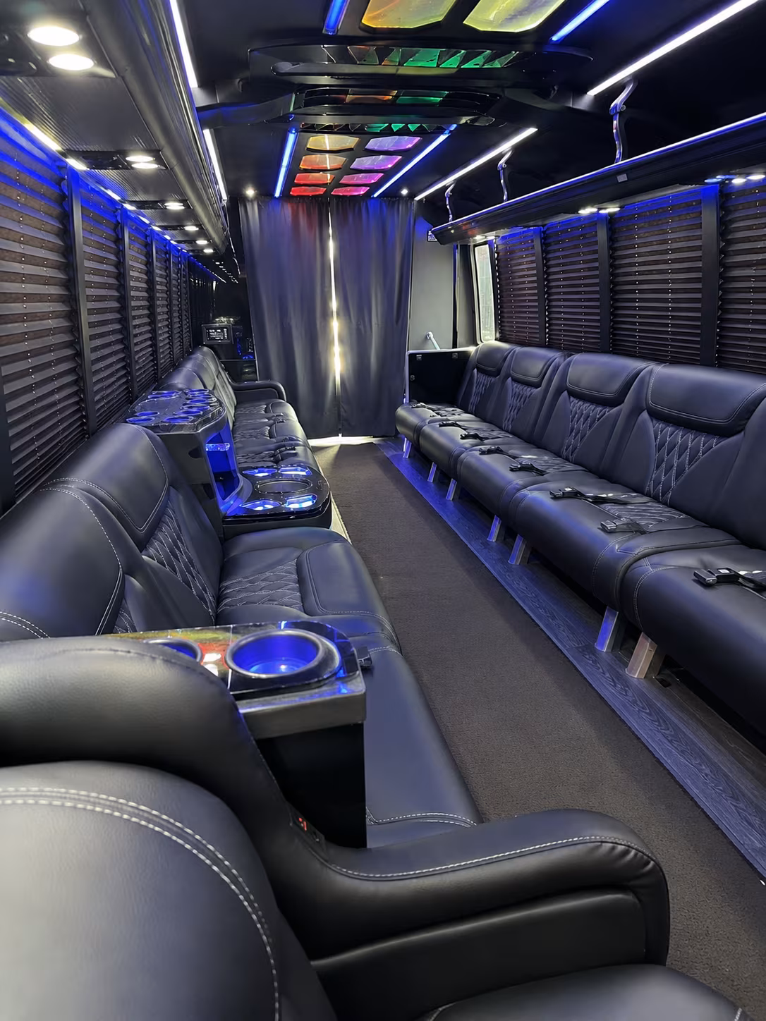 prom party buses for wichita east west north and south high school groups