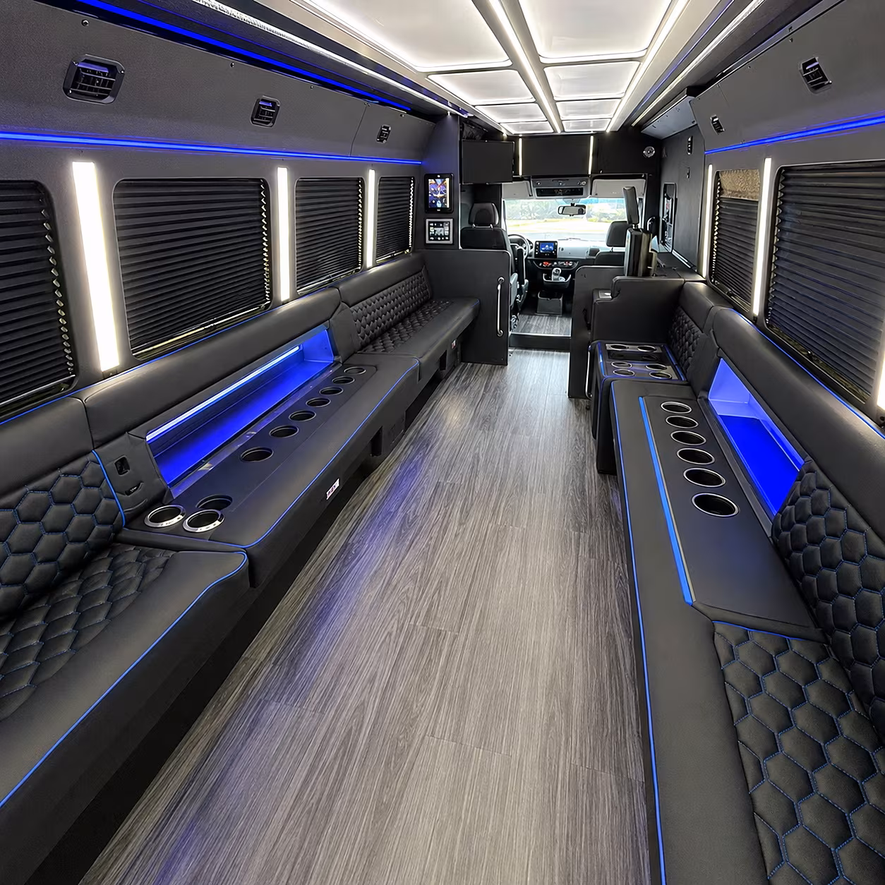 wichita party bus rentals inside