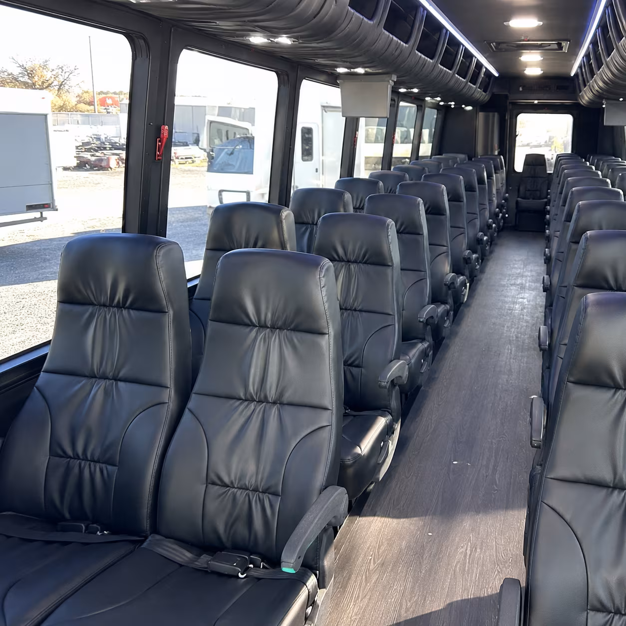 wichita school event transportation onboard seating