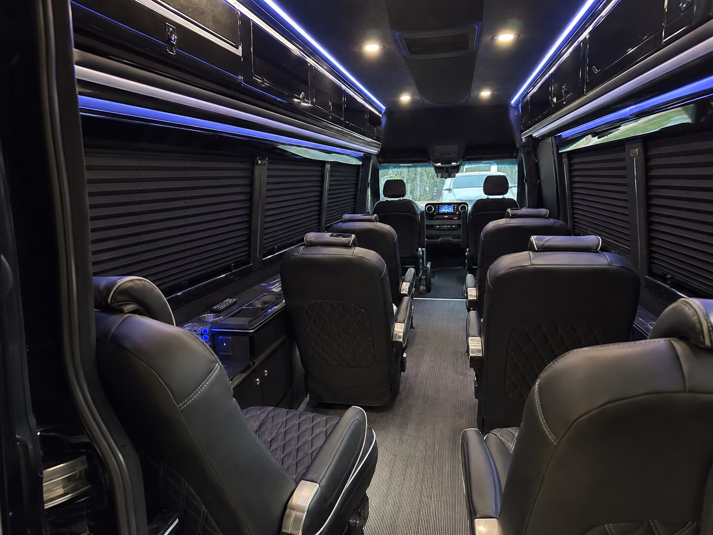 wichita sporting event transportation onboard seating